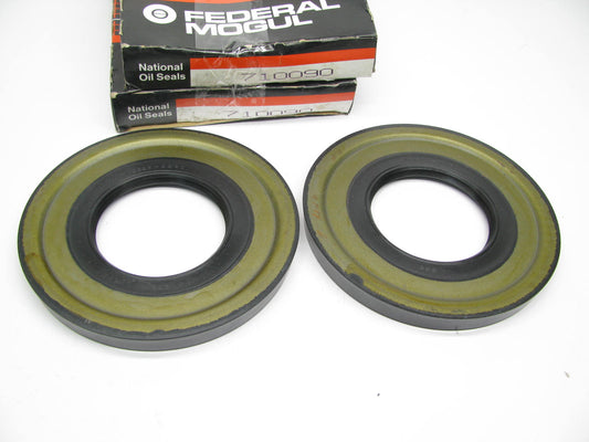 (2) National 710090 Rear Wheel Seals