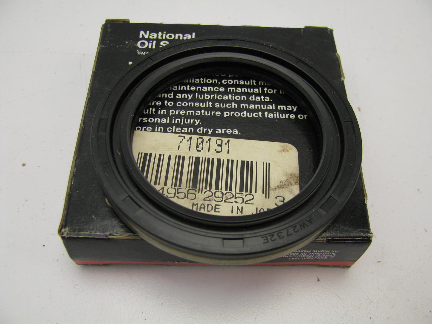 National 710191 Rear Wheel Seal 1990-92 Mazda 626 & MX-6