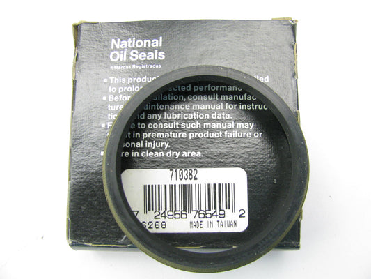 National 710382 Wheel Seal - 2.606'' OD X 2.205'' ID X 0.669'' Wide