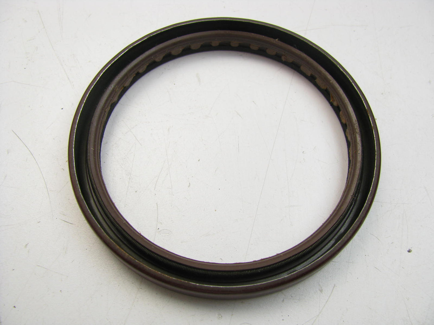 National 712750 Wheel Seal - 4.501'' OD X 3.750'' ID X 0.468'' Wide