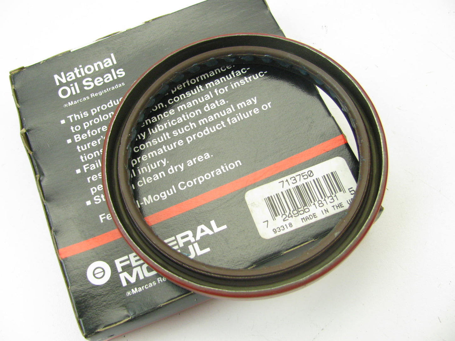 National 713750 Oil Seal - 4.506'' OD X 3.750'' ID X 0.469'' Wide