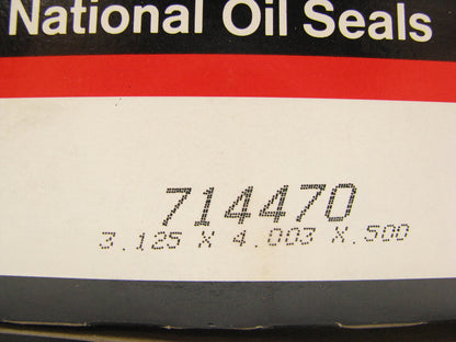 National 714470 Oil Seal - 4.003'' OD X 3.125'' ID X 0.500'' Wide - 31152