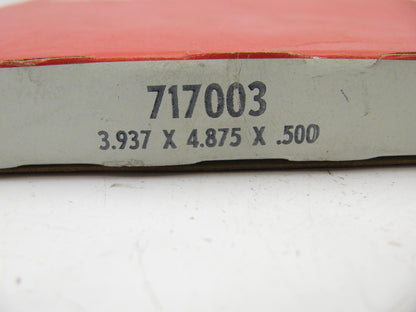 National 717003 Industrial Oil Seal - 4.875'' X 3.937'' ID X 0.500'' Wide
