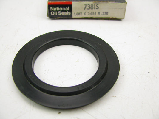 National 7381S Oil Seal - 2.684'' OD X 1.687'' ID X 0.250'' Wide