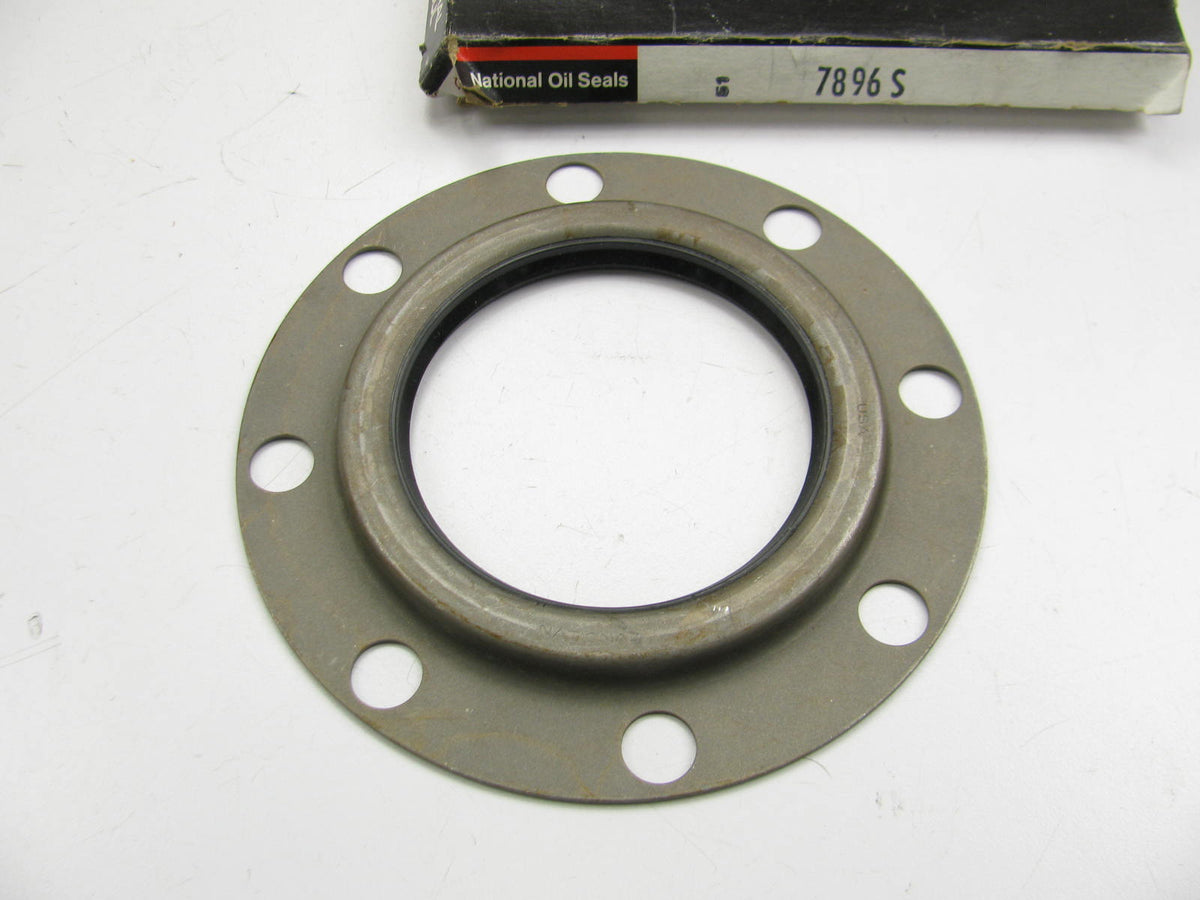 National 7896S Wheel Seal - 5.75'' OD X 3.11'' ID X 0.375'' Wide