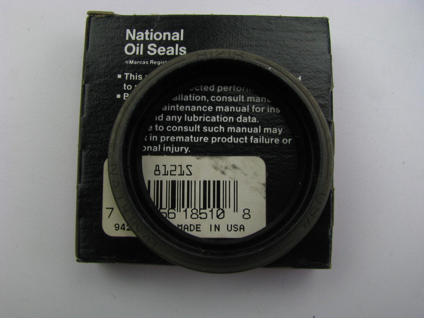 National 8121S Front Inner Wheel Seal