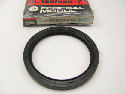 National 85X105X10 Multi-Lip Oil Seal W/ Spring - 4.145''ODX 3.346''IDX .394''Wide