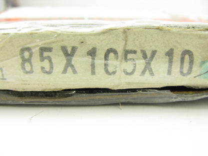 National 85X105X10 Multi-Lip Oil Seal W/ Spring - 4.145''ODX 3.346''IDX .394''Wide