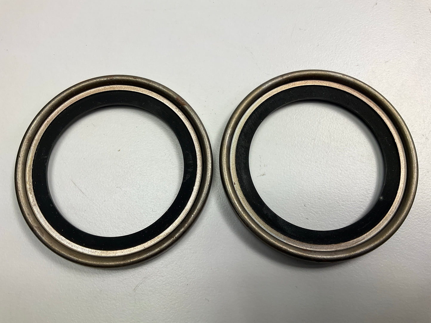 (2) National 8705S Front Inner Wheel Oil Seals