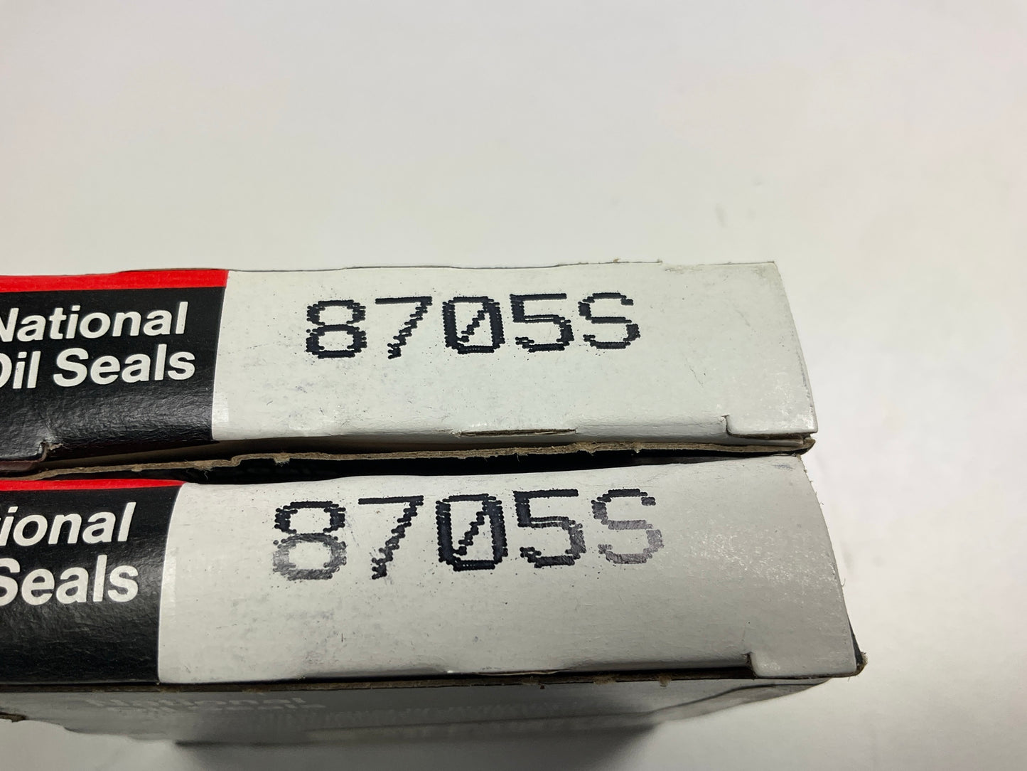 (2) National 8705S Front Inner Wheel Oil Seals