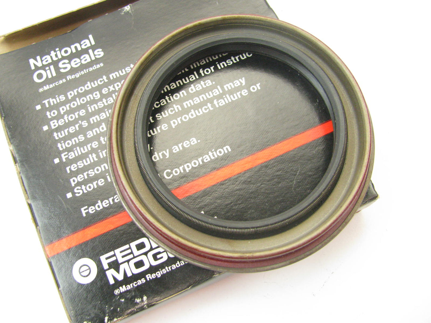 National 9864S Wheel Seal - Rear 3.881'' OD X 2.875'' ID X 0.61'' W
