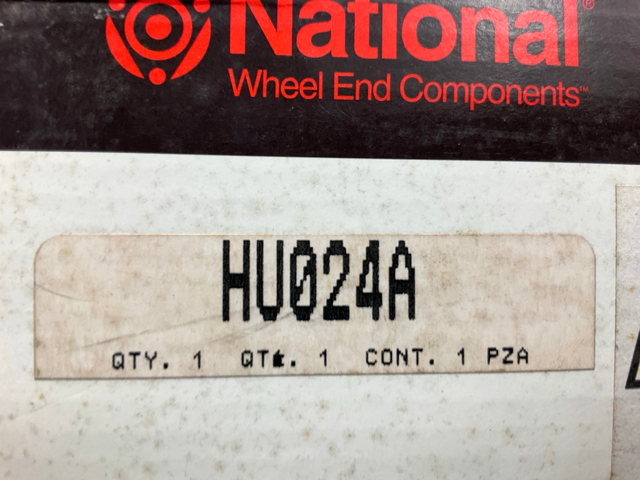 (2) National HU024A Wheel Oil Hub Cap - 5.25'' OD X 3.413'' ID - 6 Bolts