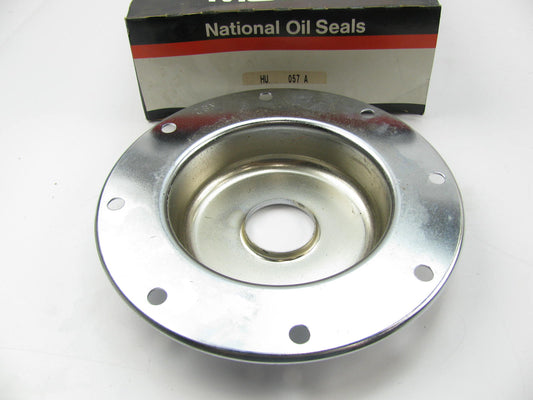 National HU057A Wheel Oil Hub Cap - 8.75'' OD 7.75'' Bolt Circle X 8 Bolts