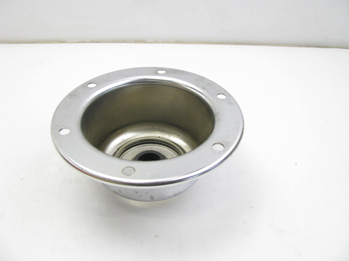 National HW009A Wheel Oil Hub Cap - 6.25'' OD X 5.5'' Bolt Circle X 6 Bolts