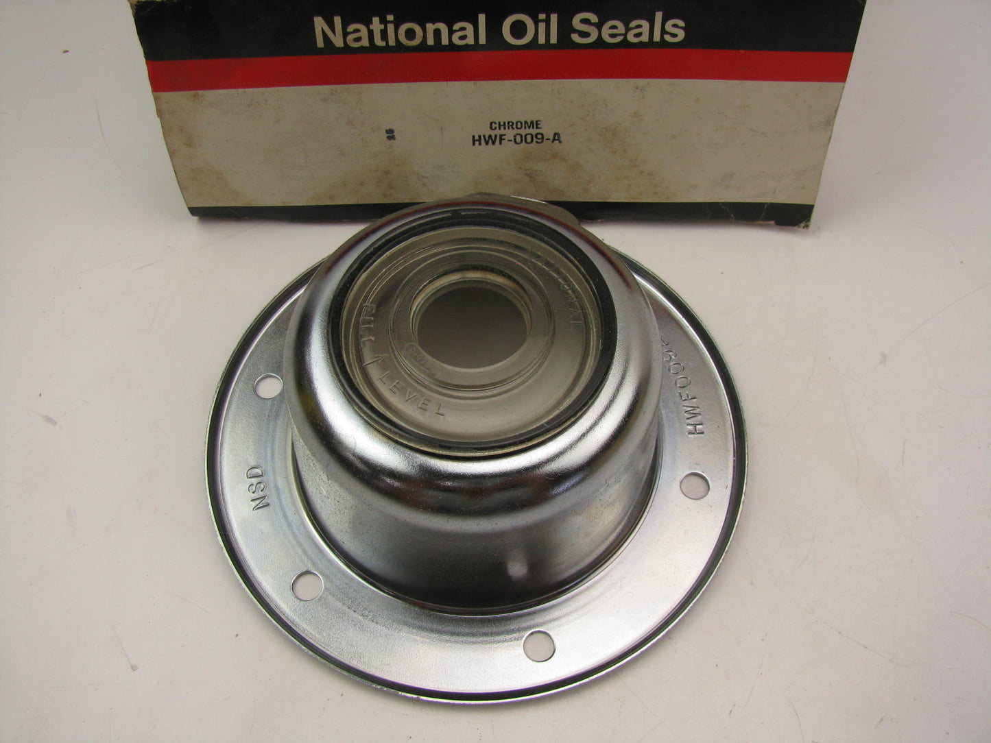 National HWF-009-A Wheel Hub Cap - 6.25'' OD X 4.61'' ID - 5.5'' Bolt Cir X 6 Holes