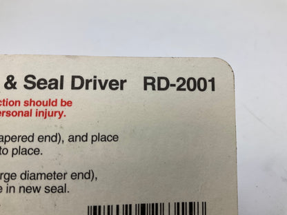 National RD2001 Seal Driver Installation Tool Kit