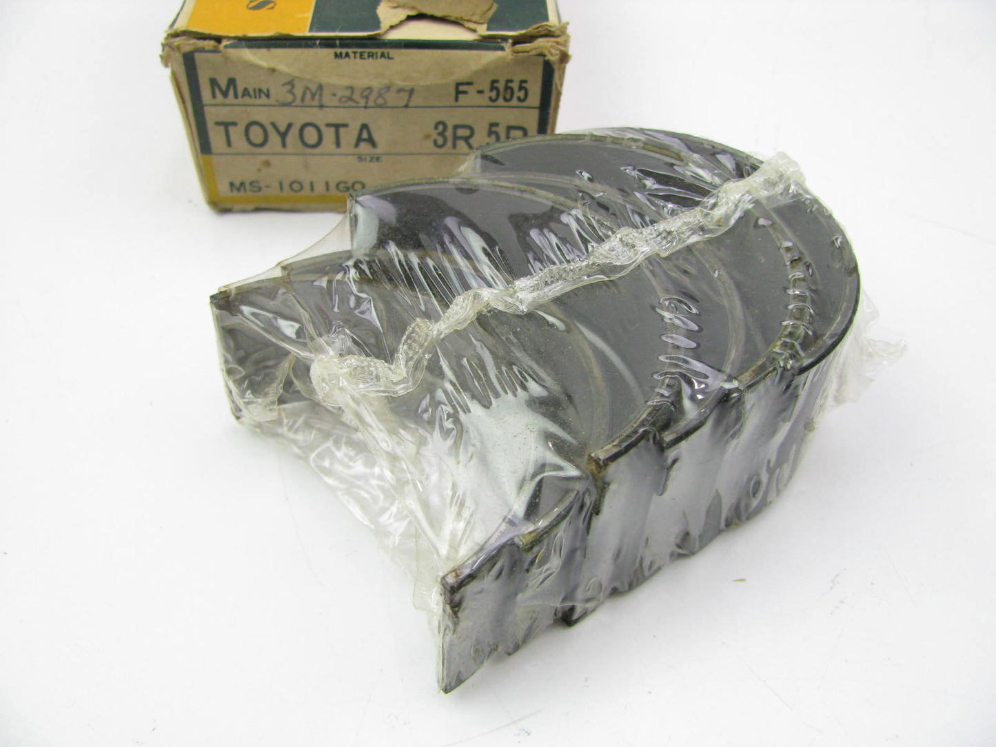 NDC MS1011GO .50mm Size Main Bearings For 1968-1969 Toyota 1.9L I4 3R 5R