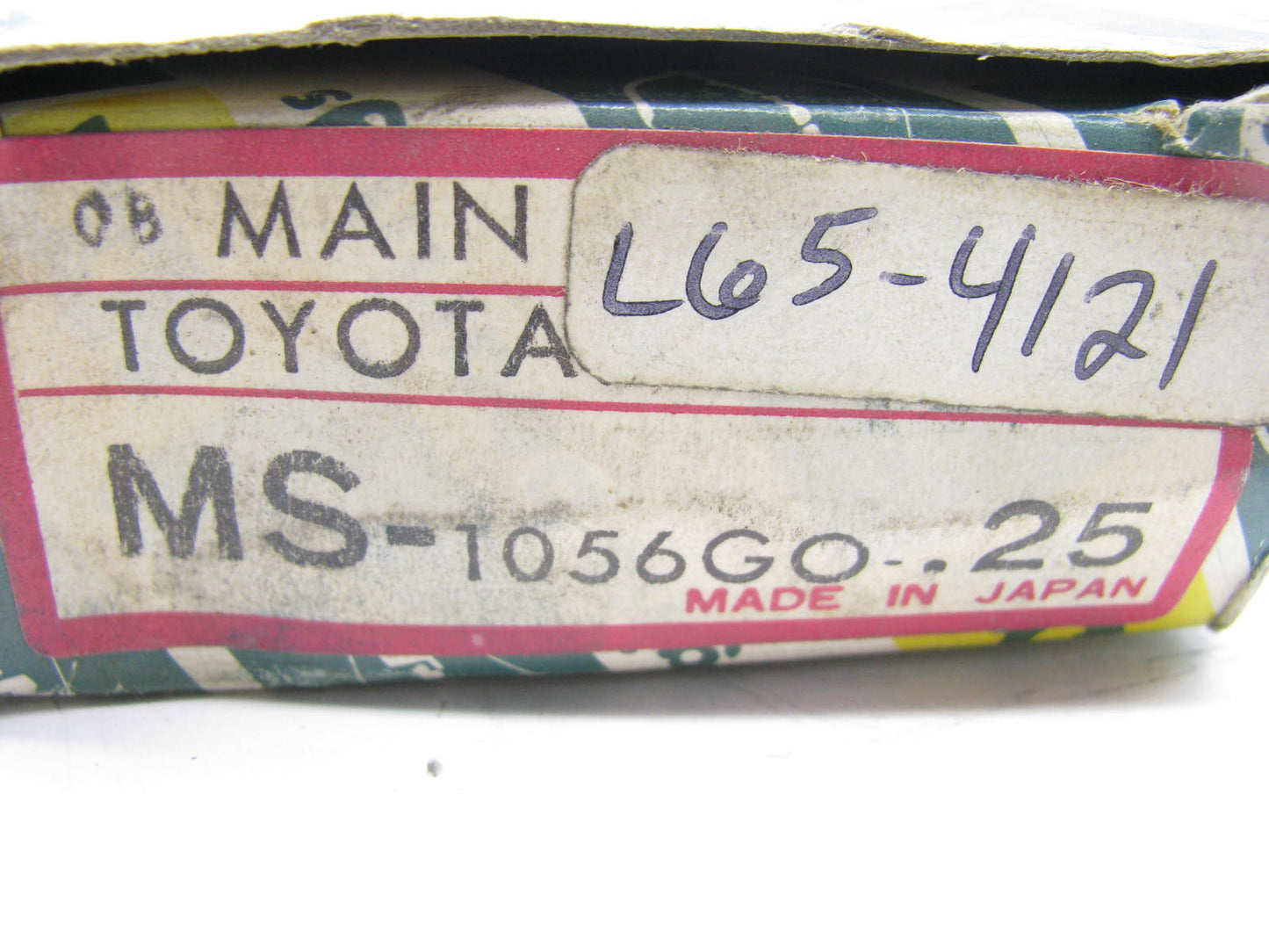 NDC MS-1056GO Engine Main Bearings - .25mm 1968-1979 Toyota 1.1L 1.2L-L4
