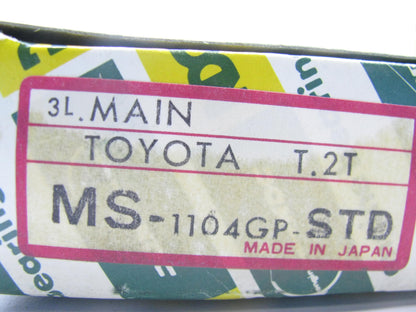 NDC MS1104GP Engine Main Bearings - Standard 1970-1971 Toyota 1.6L-L4