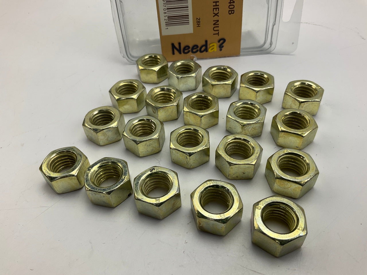 Needa 001340B Hex Nuts, M12-1.75 - 20 PACK