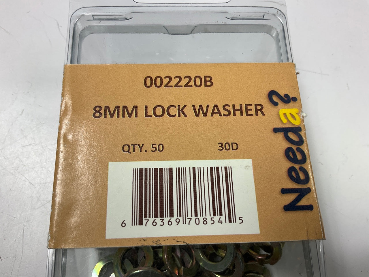 Needa 002220B Lock Washers, 8MM - 50 PACK