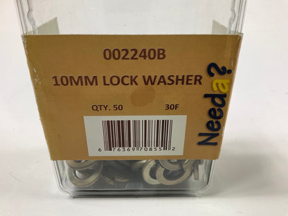 Needa 002240B Lock Washers, 10MM - 50 PACK