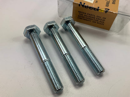 Needa 005394B Hex Head Bolts, M10-1.25 X 70MM (Fine) - 3 PACK