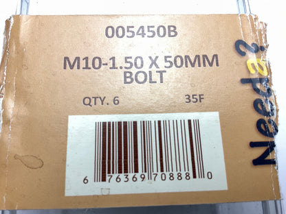 Needa 005450B M10-1.50 X 50MM Bolt - 6 Pack
