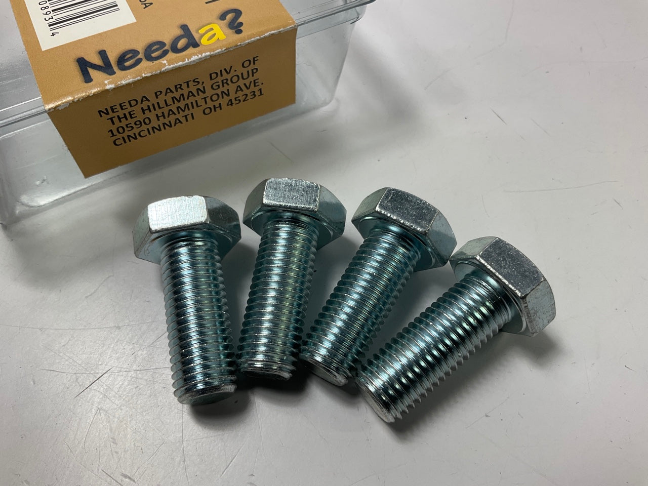 Needa 005500B Hex Head Bolts, M12-1.50 X 30MM (Fine) - 4 PACK