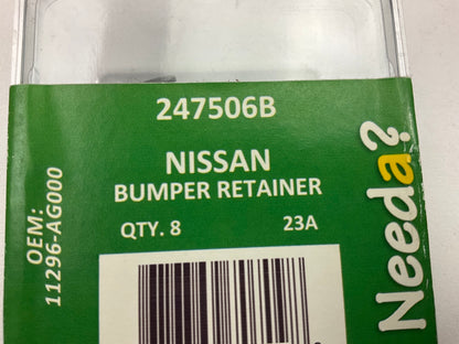 Needa 247506B Bumper Cover Retainer Clips Replaces # 11296-AG000 - 8 PACK