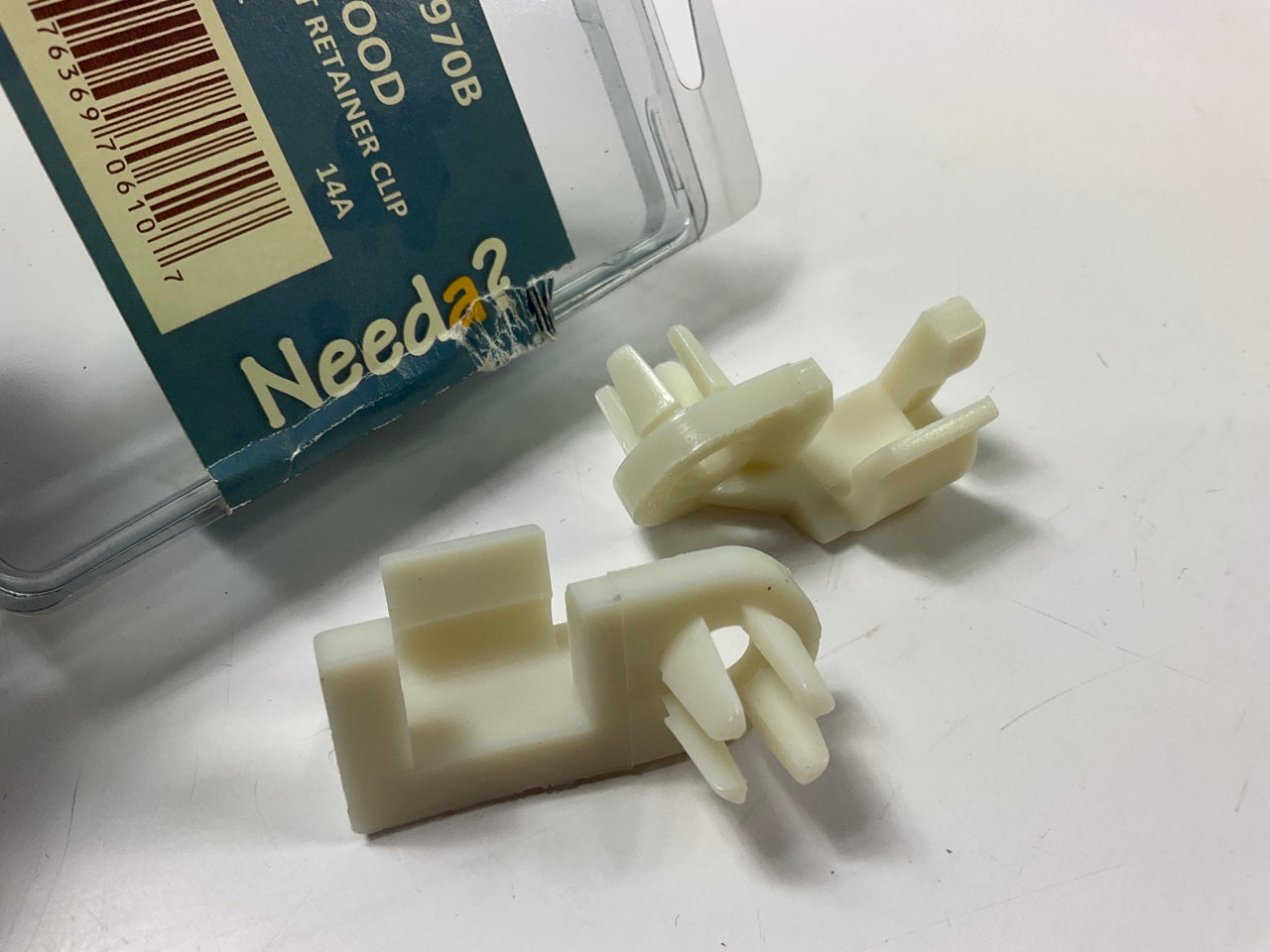 Needa 453970B Hood Support Rod Clip, Replaces Ford # D5ZZ-16828-A - 2 PACK