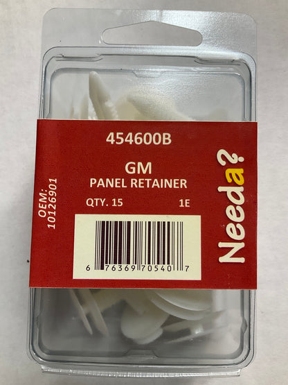 Needa 454600B Door Panel Trim Retainer Clips, Replaces GM 10126901 - 15 PACK