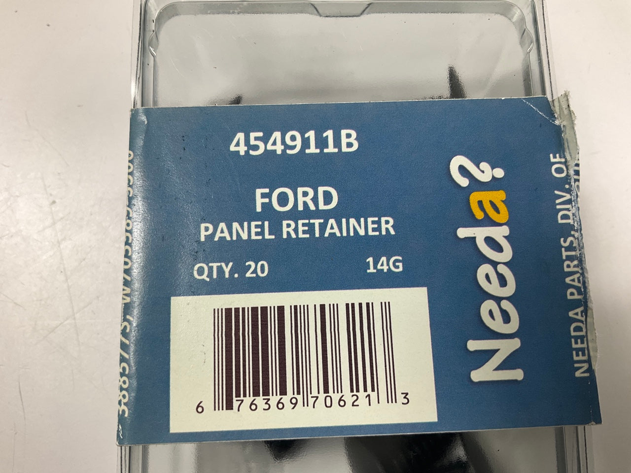 Needa 454911B Exterior Retainer Clips, 20 Pieces, 388577S
