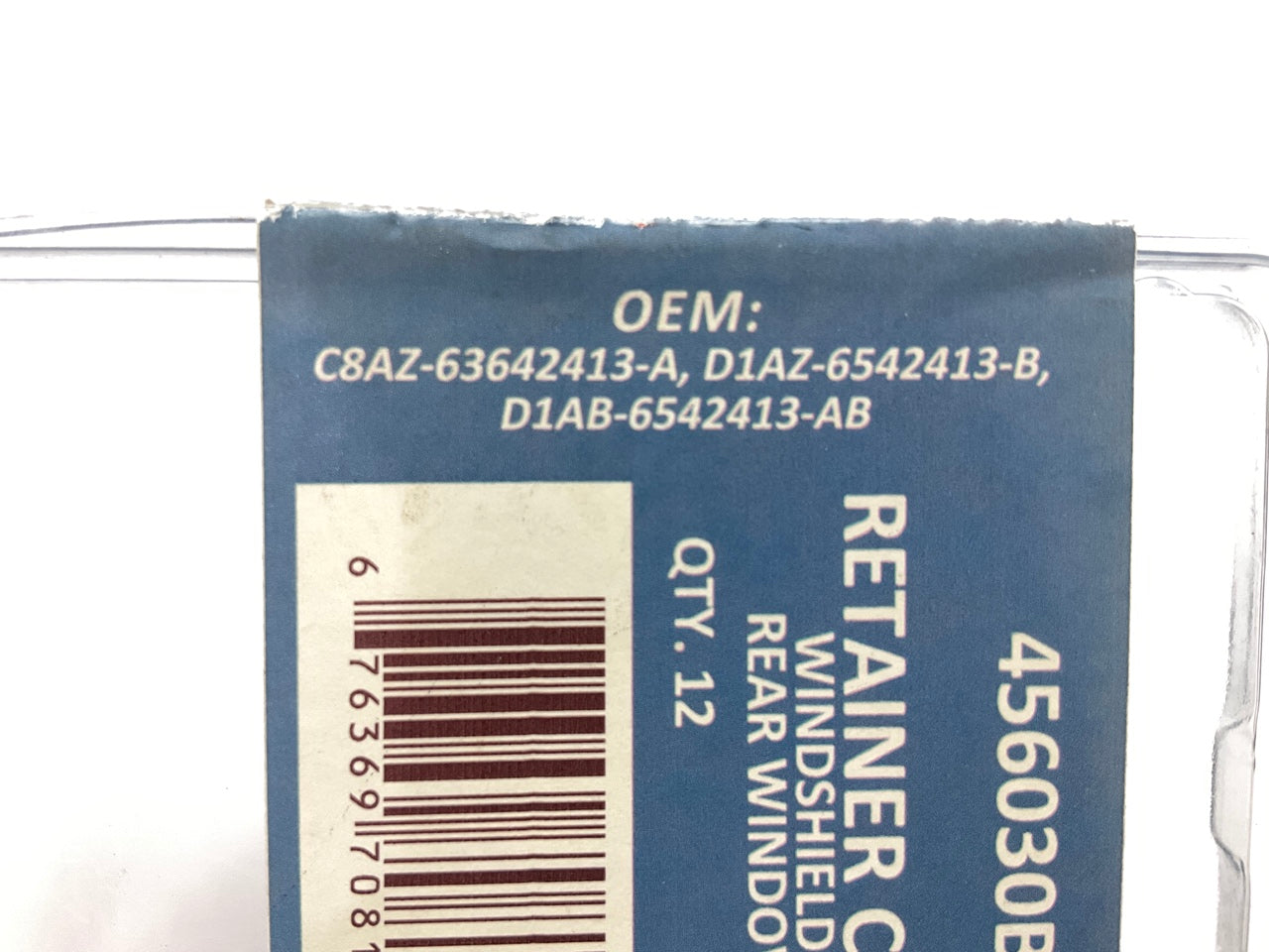 Needa 456030B Window Reveal Molding Clip Replaces Ford C8AZ-63442413-A - 12 PCs