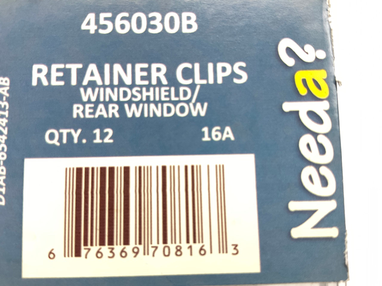 Needa 456030B Reveal Molding Clip Replaces Ford C8AZ63442413A - 12 Pack
