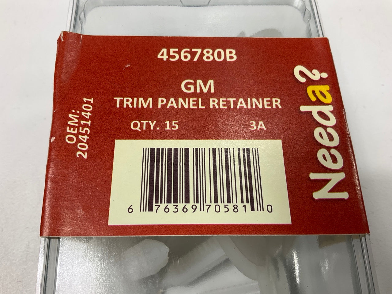 Needa 456780B Door Interior Trim Panel Retainer Clips Replaces 20451401, 15 PACK