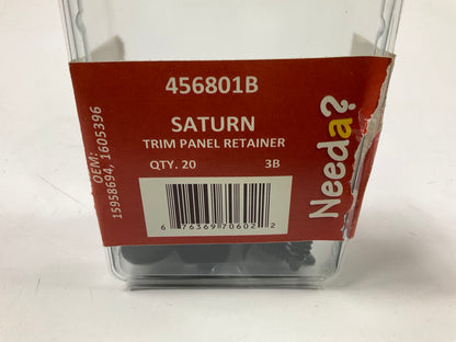 Needa 456801B Interior Trim Retainer Clips, Replaces Saturn 15958694 - 20 PACK