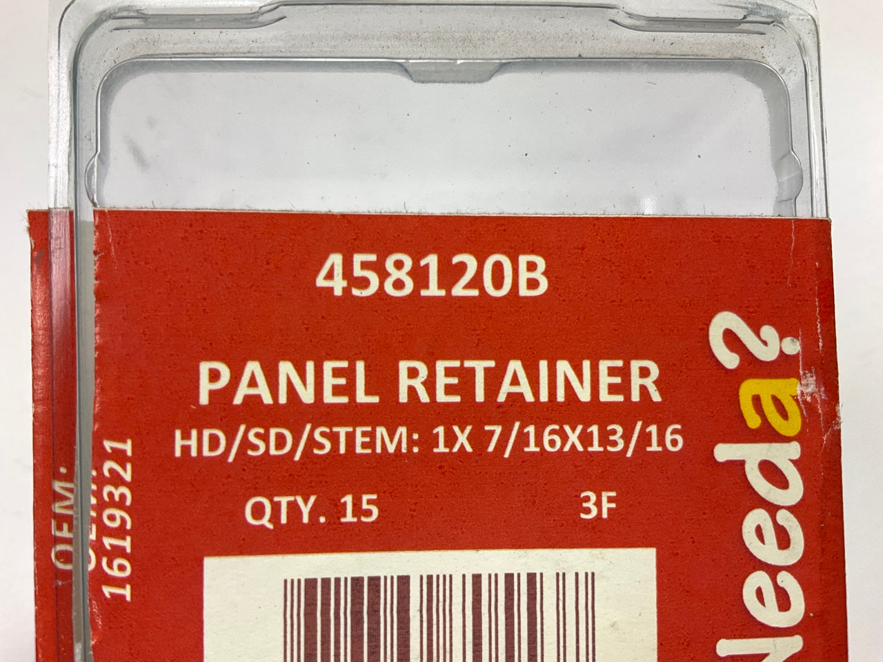 Needa 458120B Door Interior Trim Retainer Clips, Replaces GM 1619321 - 15 PACK