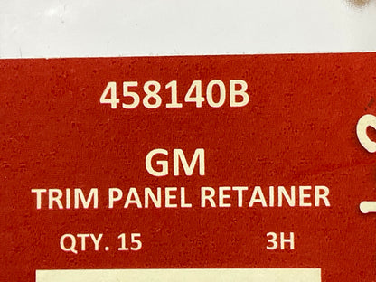 Needa 458140B Door Interior Trim Retainer Clips, Replaces 411700 - 15 PACK