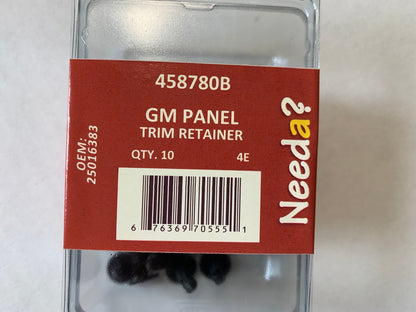 Needa 458780B GM Trim Panel Retainer Clip - 10 Pack