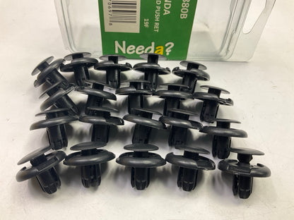 20 Clips - Needa 459880B Honda Bumper, Fender, Splash Shield Push Retainer Clips