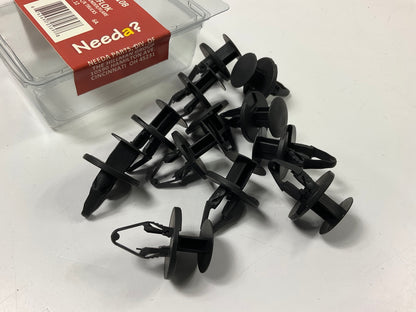Needa 461410B Exterior Trim Retainer Clips Replaces GM 11589295 - 12 PACK
