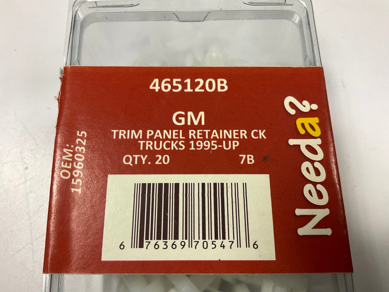 Needa 465120B Door Interior Trim Panel Retainer Clips - 20 Pack