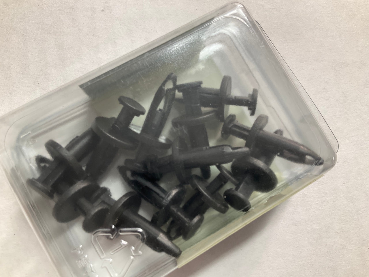 Needa 465220B Door Interior Trim Panel Retainer Clips Rivets, 12 Pcs, N803362S