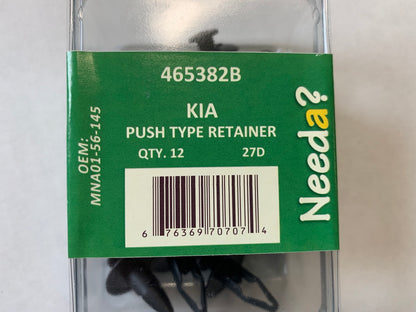 Needa 465382B Splash Shield Retainer Clips Replaces OEM # MNA01-56-145 - 12 PACK