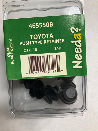 Needa 465550B Splash Shield Retainer Clips - 10 PACK
