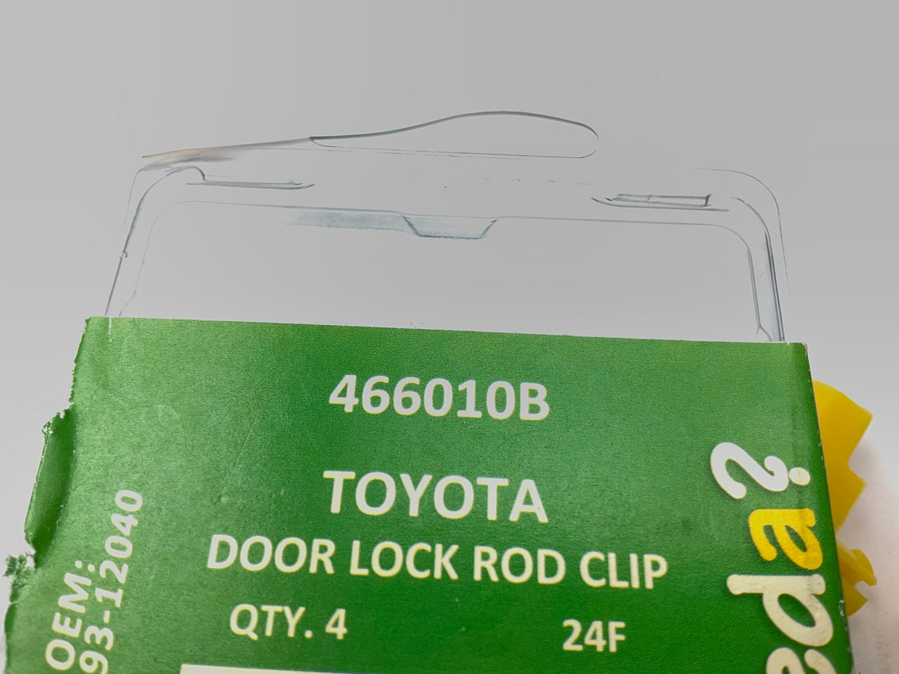 (4) Needa 466010B  Door Lock Rod Retainer Clips Replaces Toyota # 69293-12040