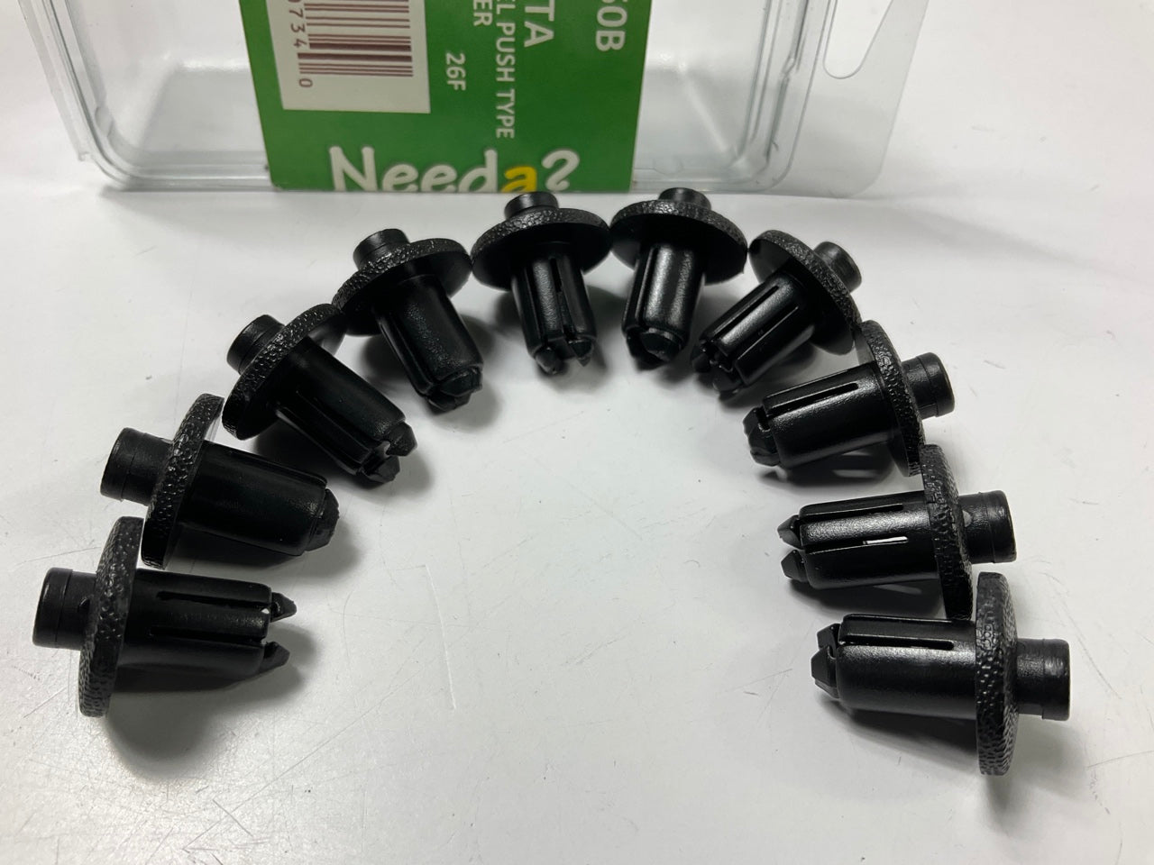 Needa 466050B Wheel Arch Trim Retainer Clips - 10 Pack