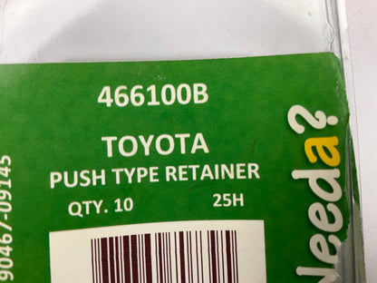 Needa 466100B Bumper Retainer Clips For 1992-96 Lexus ES300 - 10 PACK