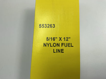 Needa 553263 5/16'' Nylon Fuel Line, 2 Pcs Of 12'' Each